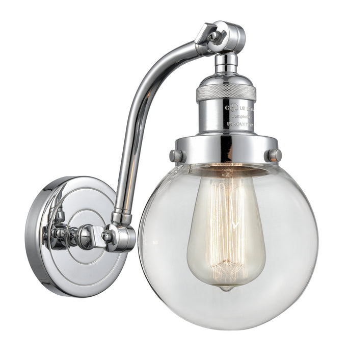 Innovations 515-1W-PC-G202-6-LED LED Wall Sconce, Polished Chrome