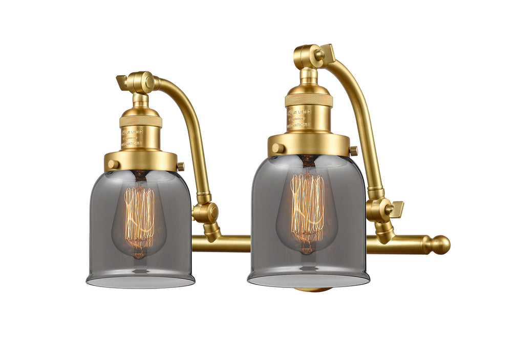 Innovations 515-2W-SG-G53-LED LED Bath Vanity, Satin Gold