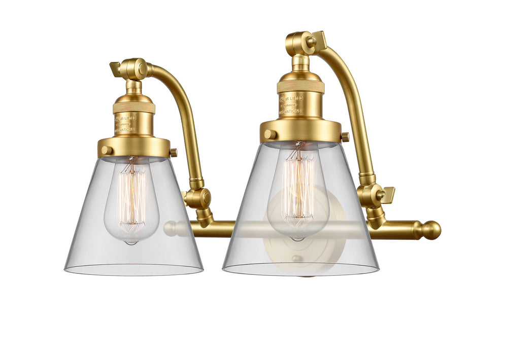 Innovations 515-2W-SG-G62-LED LED Bath Vanity, Satin Gold
