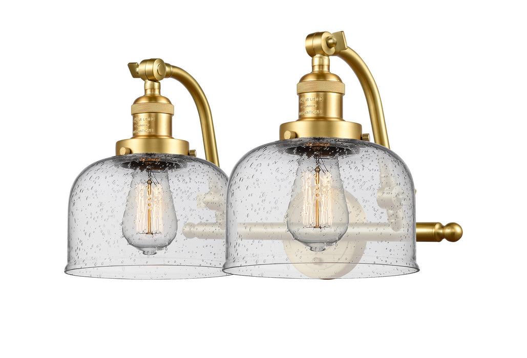 Innovations 515-2W-SG-G74-LED LED Bath Vanity, Satin Gold
