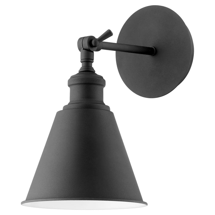 Quorum 5390-69 One Light Wall Mount, Textured Black