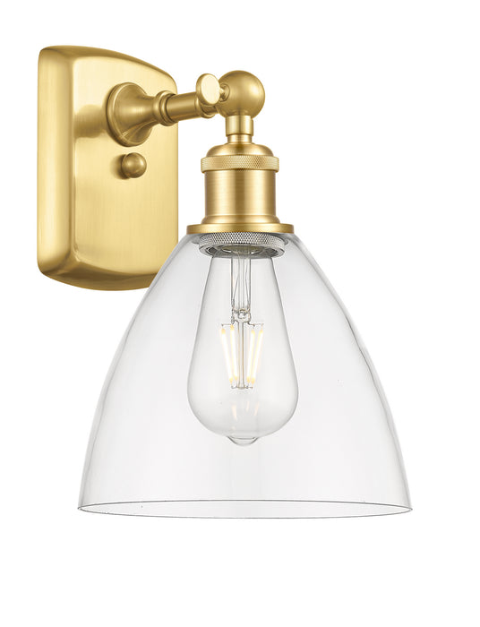 Innovations 516-1W-SG-GBD-752 One Light Wall Sconce, Satin Gold