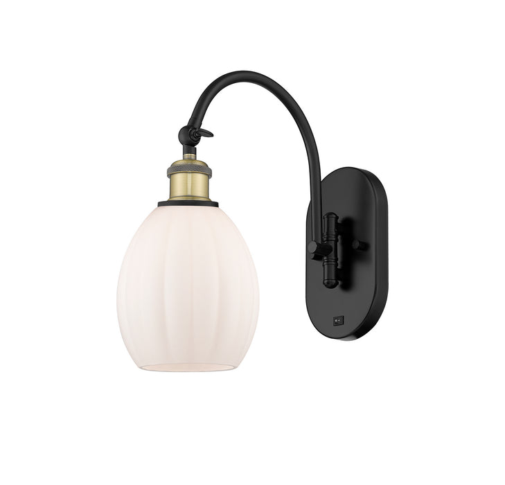 Innovations 518-1W-BAB-G81 One Light Wall Sconce, Black Antique Brass