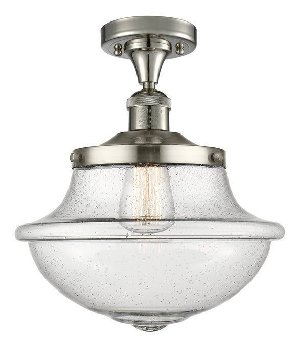 Innovations 517-1CH-PN-G544-LED LED Semi-Flush Mount, Polished Nickel