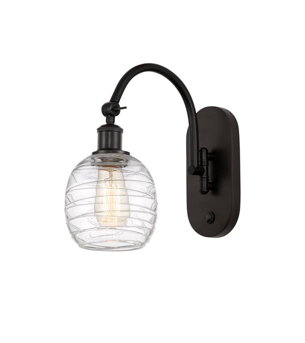 Innovations 518-1W-OB-G1013 One Light Wall Sconce, Oil Rubbed Bronze