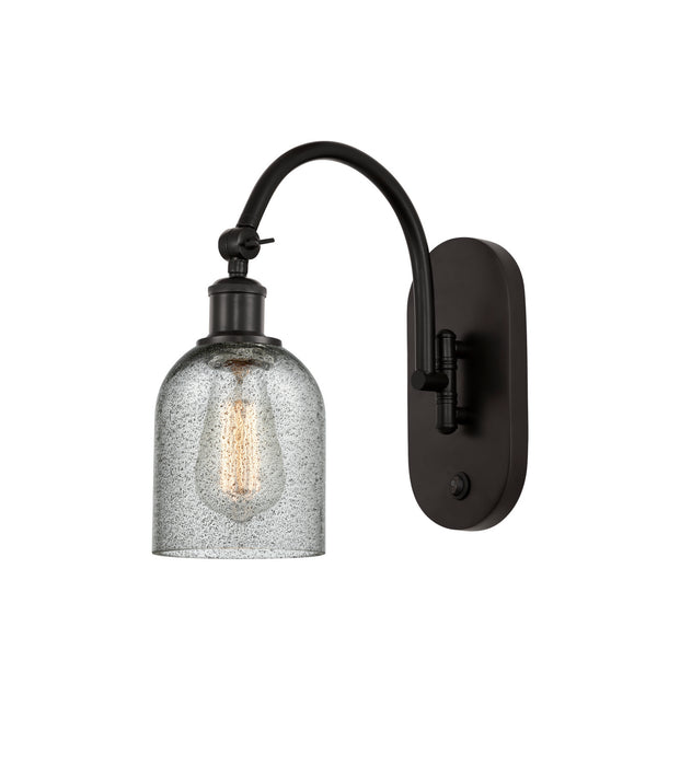 Innovations 518-1W-OB-G257 One Light Wall Sconce, Oil Rubbed Bronze
