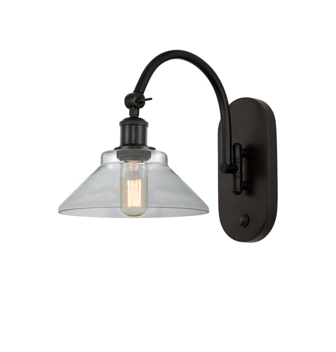 Innovations 518-1W-OB-G132 One Light Wall Sconce, Oil Rubbed Bronze