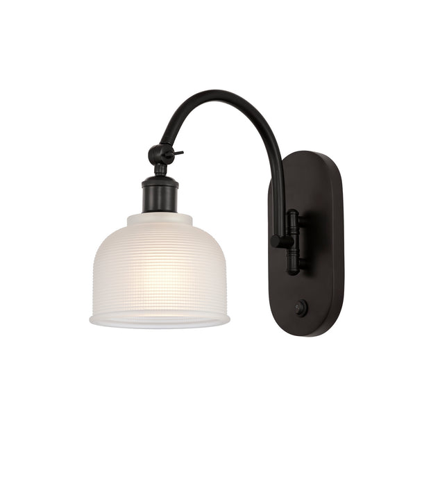 Innovations 518-1W-OB-G411-LED LED Wall Sconce, Oil Rubbed Bronze