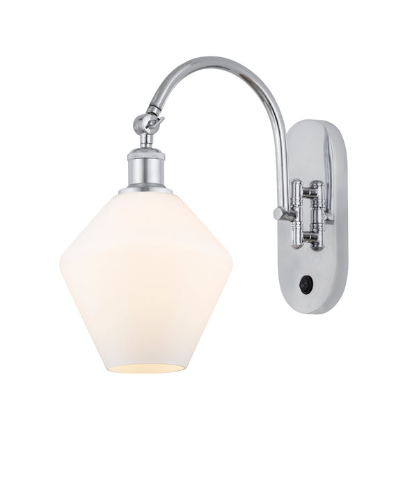 Innovations 518-1W-PC-G651-8 One Light Wall Sconce, Polished Chrome