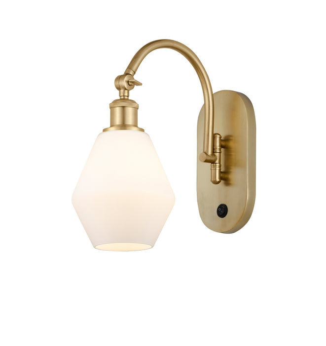 Innovations 518-1W-SG-G651-6-LED LED Wall Sconce, Satin Gold