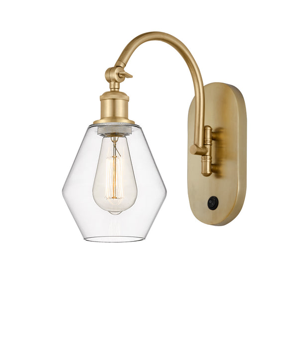 Innovations 518-1W-SG-G652-6 One Light Wall Sconce, Satin Gold