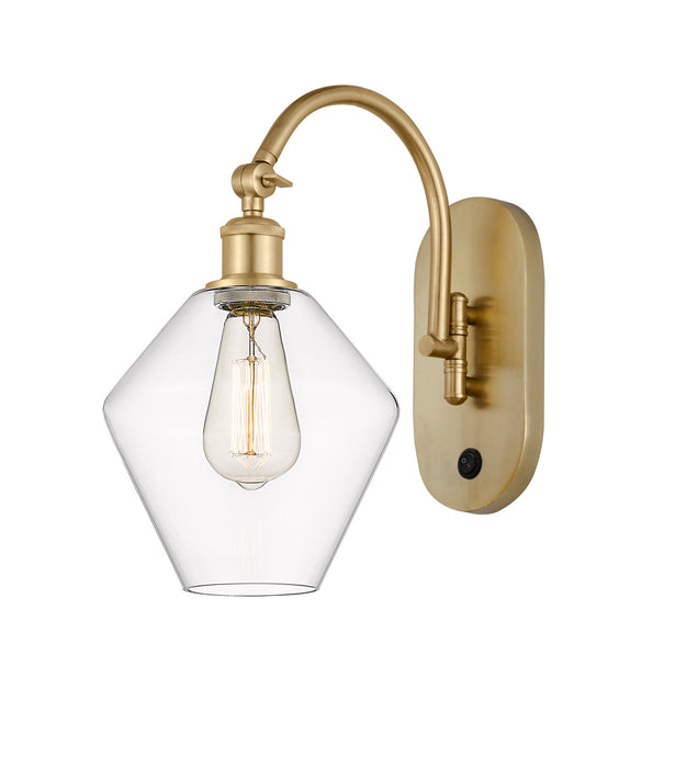 Innovations 518-1W-SG-G652-8 One Light Wall Sconce, Satin Gold