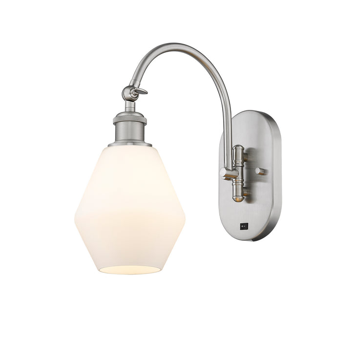 Innovations 518-1W-SN-G651-6 One Light Wall Sconce, Brushed Satin Nickel