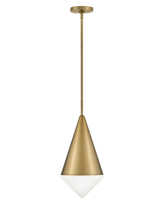 Lark 84127LCB LED Pendant, Lacquered Brass