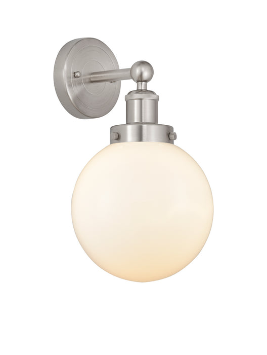 Innovations 616-1W-SN-G201-8 One Light Wall Sconce, Brushed Satin Nickel