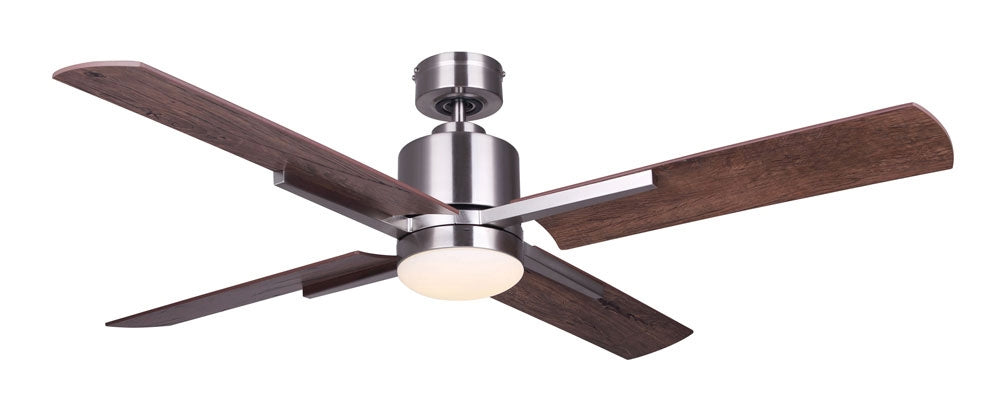Canarm CF52LOX4BN 52"Ceiling Fan, Brushed Nickel