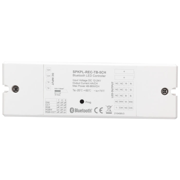 American Lighting SPKPL-REC-TB-5CH Receiver, White