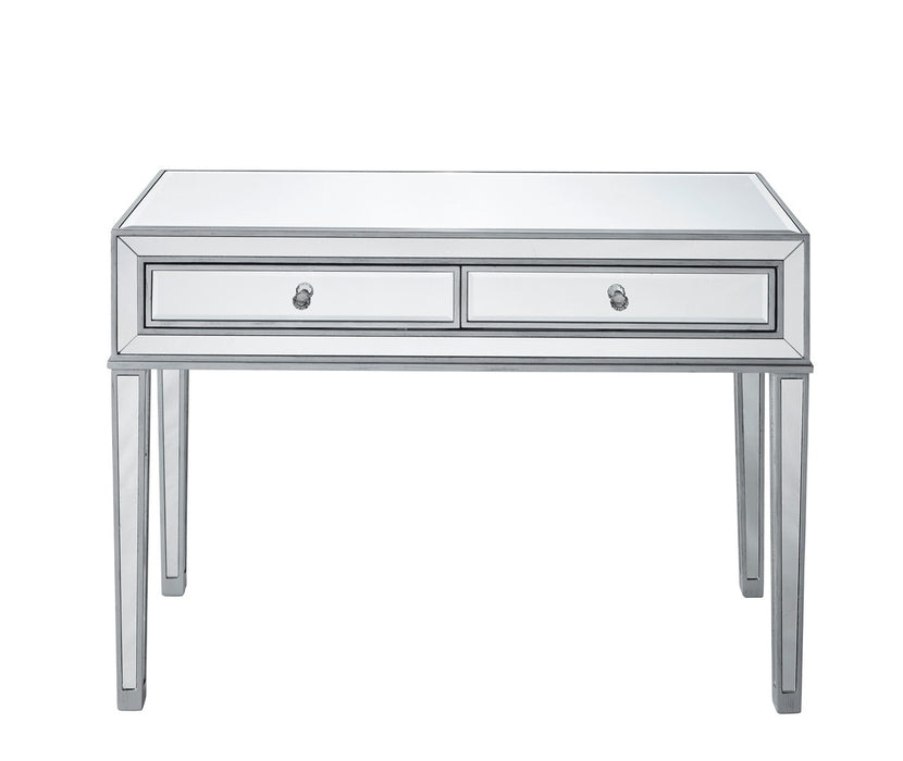 Elegant Lighting MF72006 Desk, Antique Silver