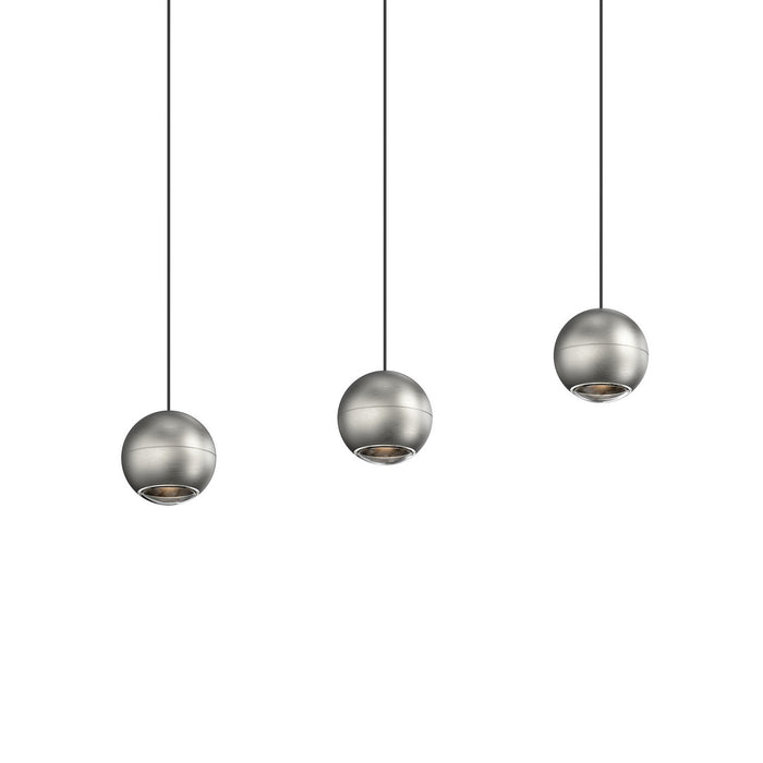 Sonneman 7506.77 LED Linear Pendant, Natural Anodized