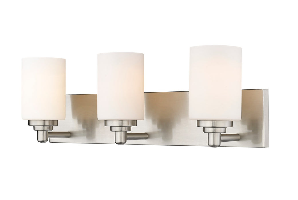Z-Lite 485-3V-BN Three Light Vanity, Brushed Nickel