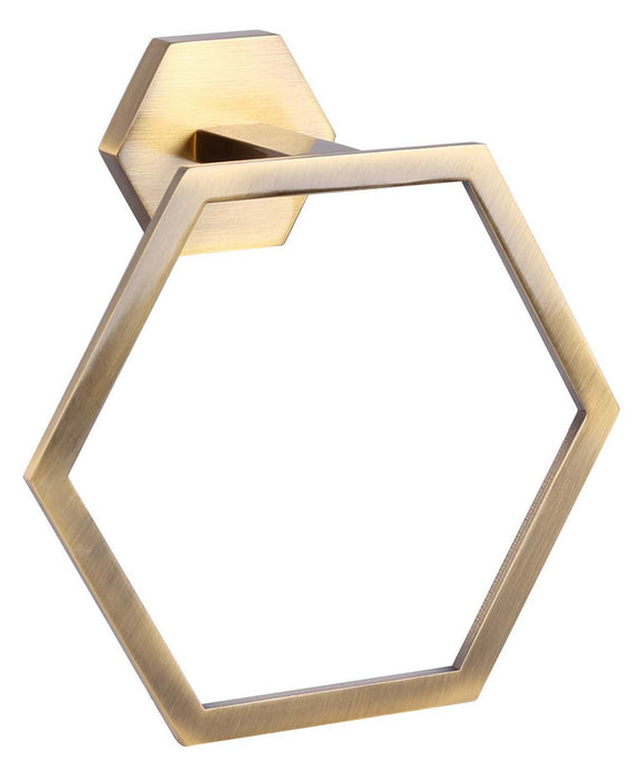 Canarm BA109A07GD Towel Ring, Gold