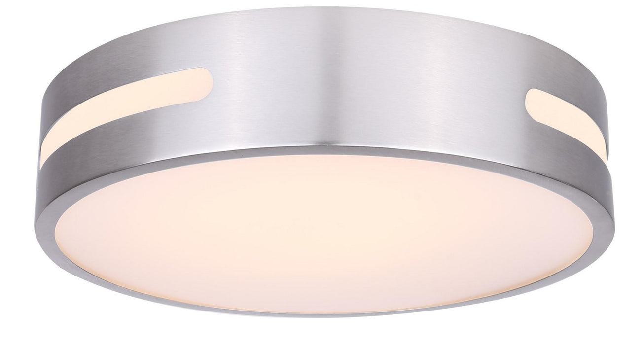 Canarm CL-19-13-BN LED Flush Mount, Brushed Nickel