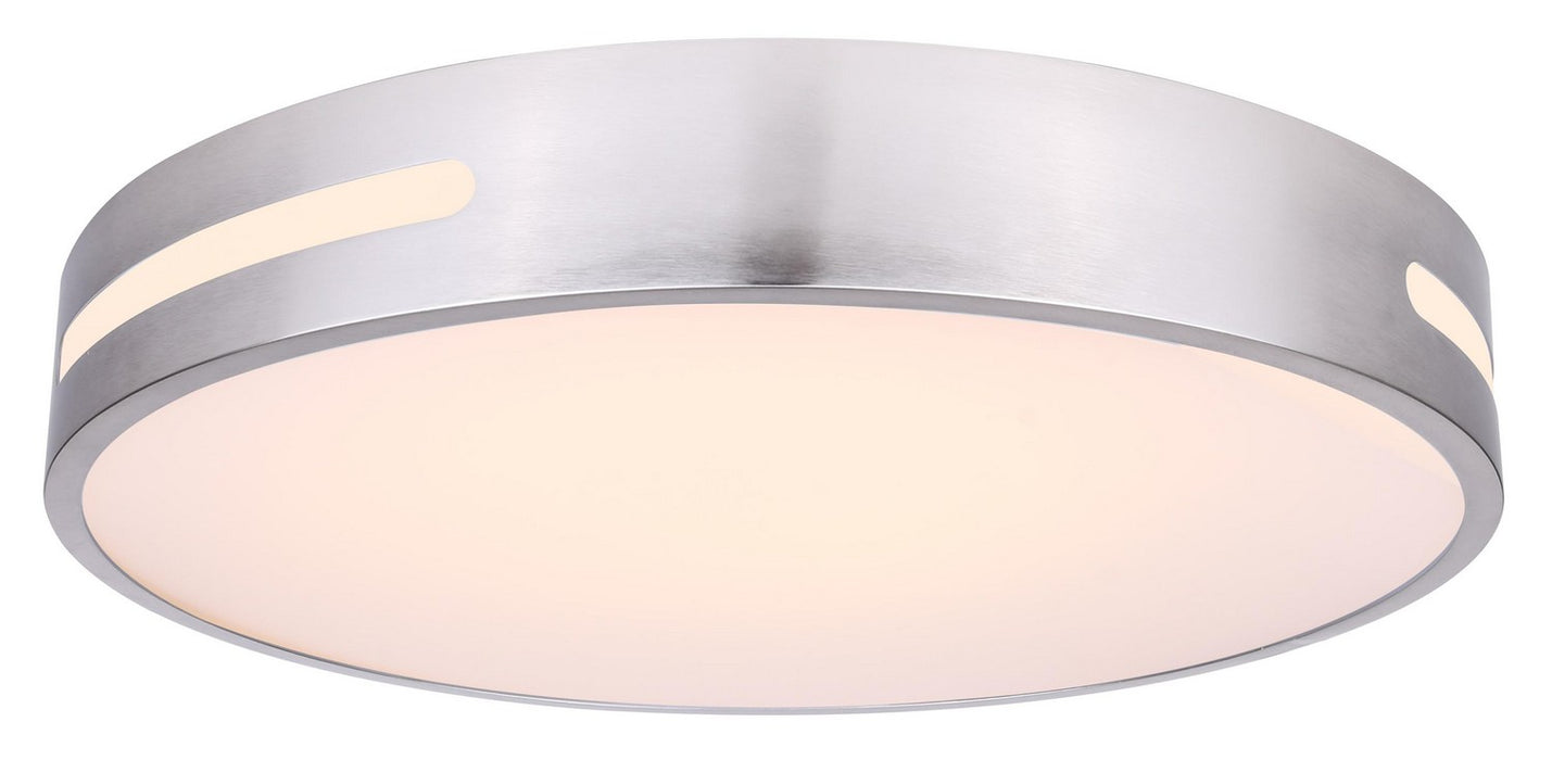 Canarm CL-19-20-BN LED Flush Mount, Brushed Nickel