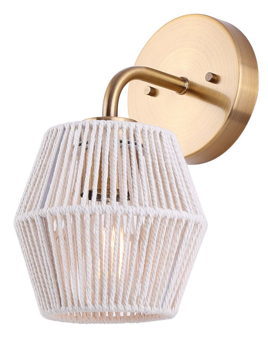 Canarm IVL1120A01GD One Light Vanity, Gold