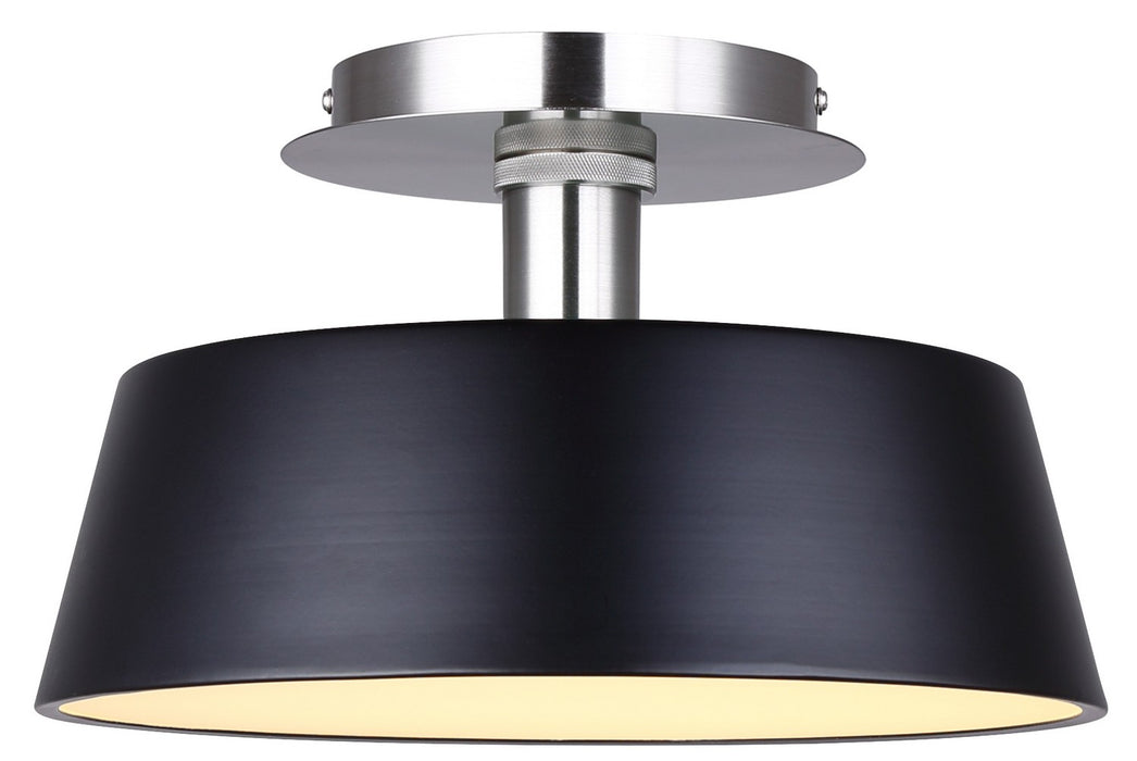 Canarm LFM263A13BKN LED Flush Mount, Matte Black