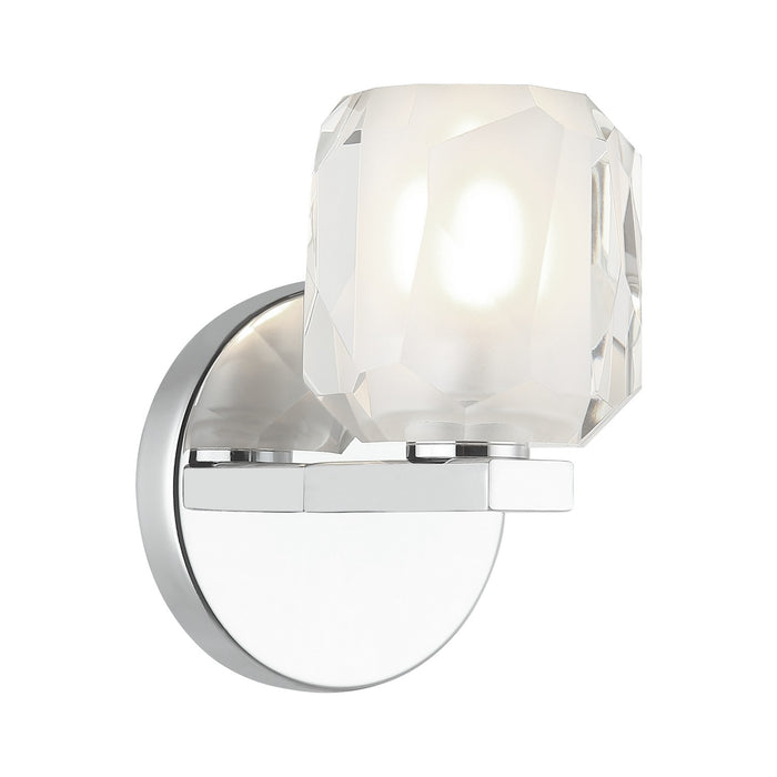 Matteo Lighting S04101CH One Light Vanity, Chrome