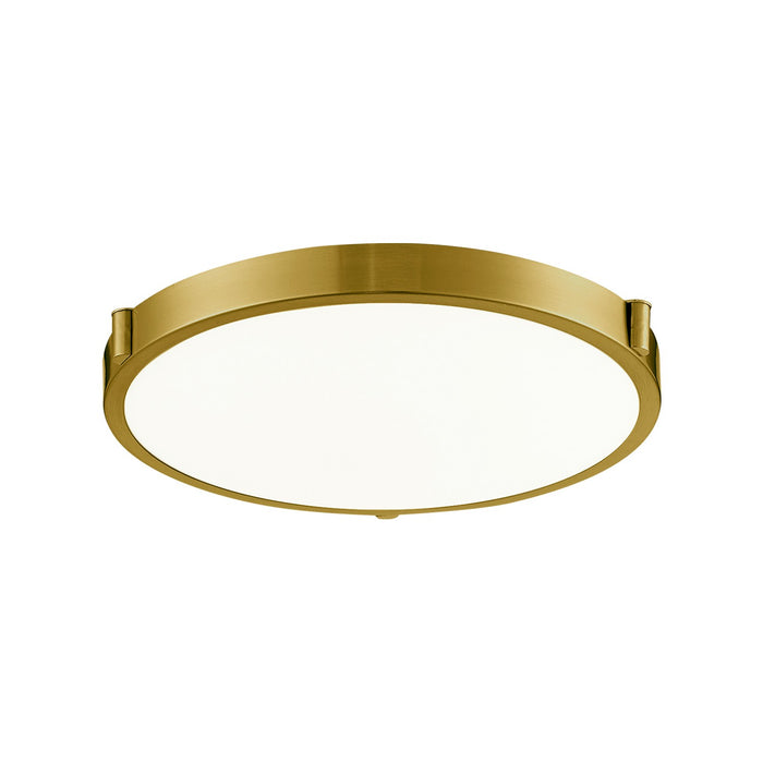 Kuzco Lighting 501112BG-LED LED Flush Mount, Brushed Gold