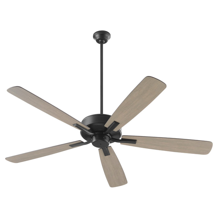 Quorum 4605-59 60" Ceiling Fan, Matte Black