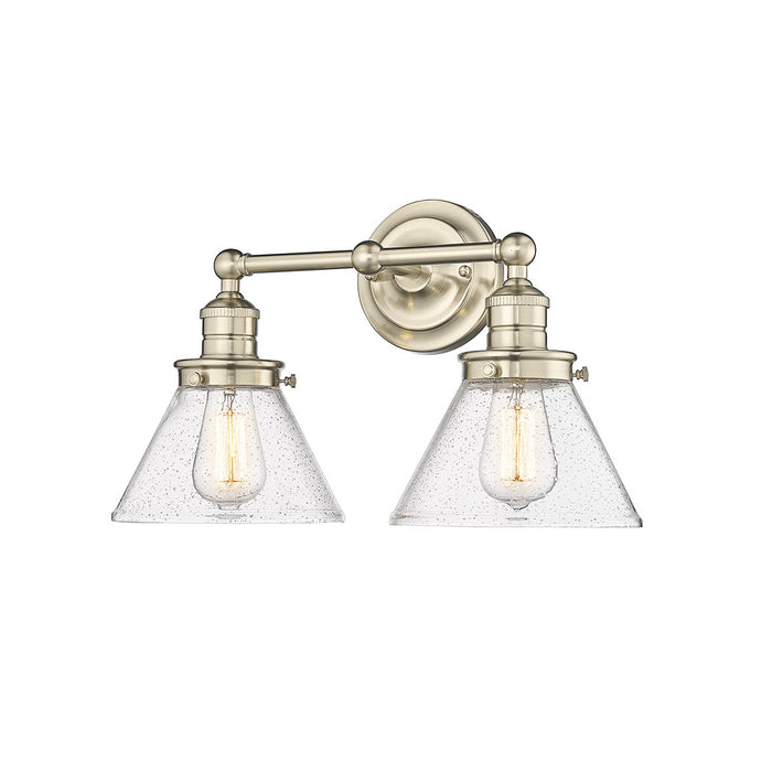 Millennium 4142-MG Two Light Vanity, Modern Gold