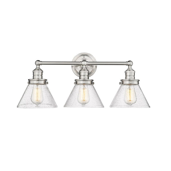 Millennium 4143-BN Three Light Vanity, Brushed Nickel