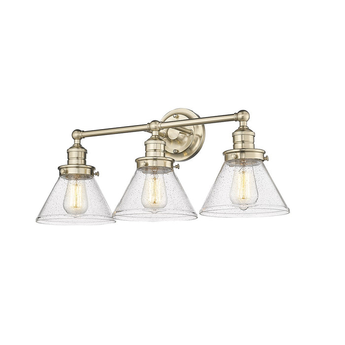 Millennium 4143-MG Three Light Vanity, Modern Gold