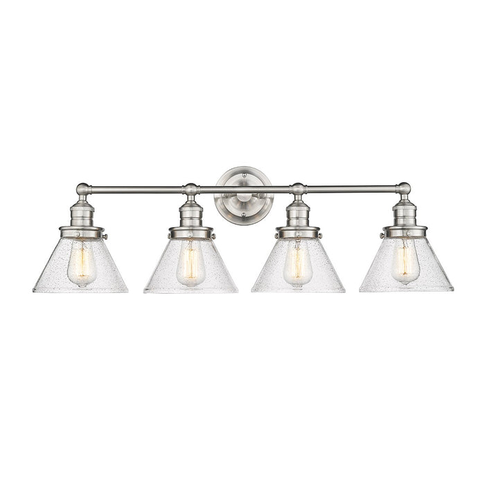 Millennium 4144-BN Four Light Vanity, Brushed Nickel
