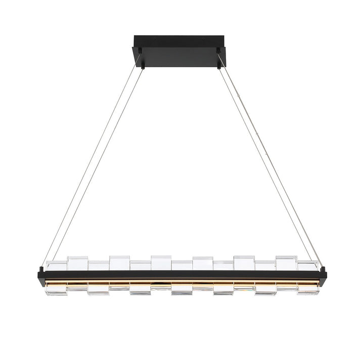 Eurofase 45717-017 LED Island Chandelier, Black