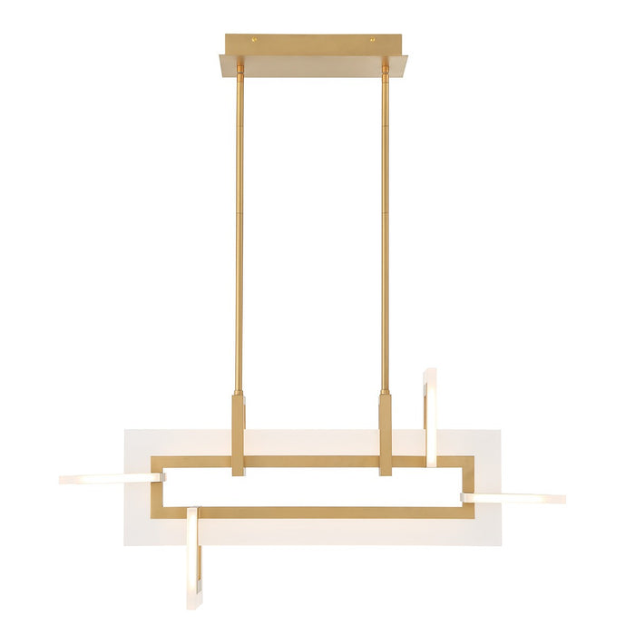 Eurofase 45718-014 LED Chandelier, Gold