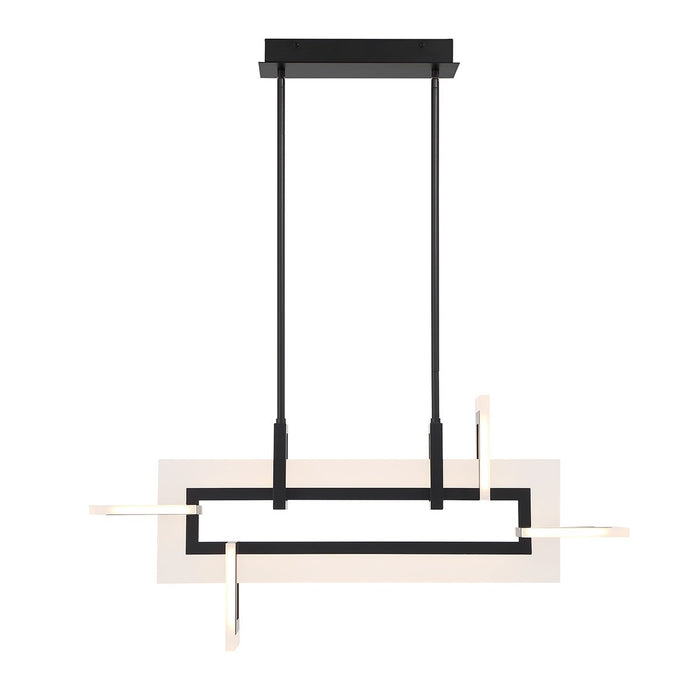 Eurofase 45718-022 LED Chandelier, Black