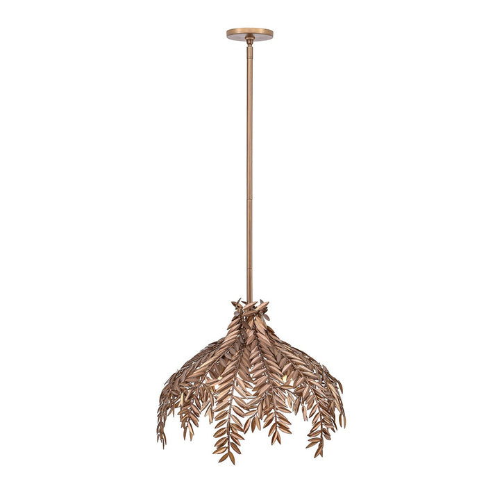 Eurofase 46434-012 Three Light Pendant, Bronze