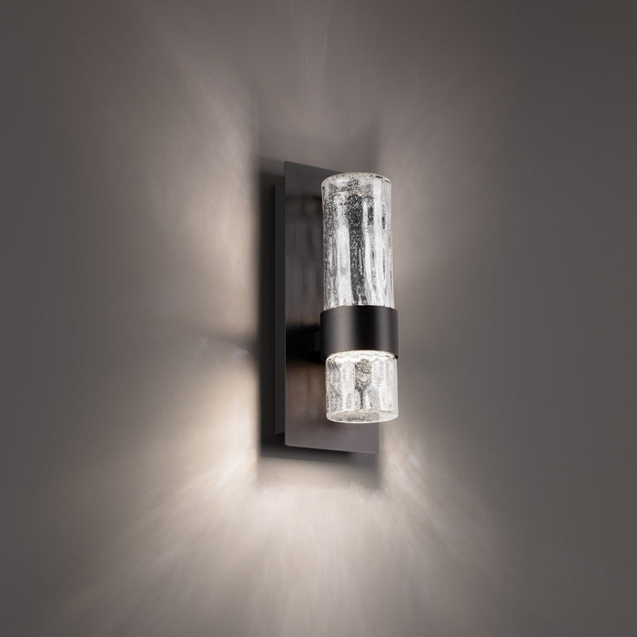 Modern Forms WS-W92313-BK LED Outdoor Wall Sconce, Black