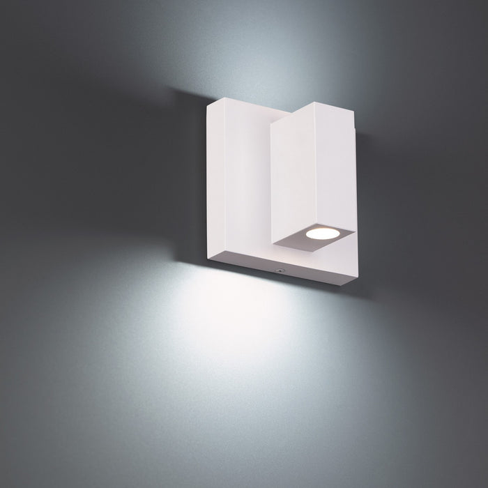 W.A.C. Lighting WS-W230205-CS-WT LED Wall Sconce, White