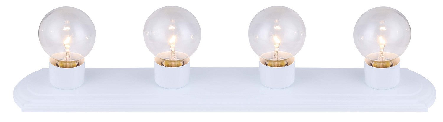 Canarm IVLBS1411 Four Light Vanity, White