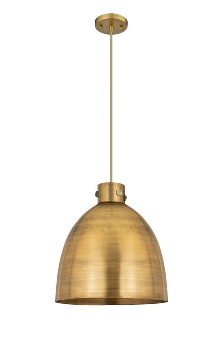Innovations 410-1PL-BB-M412-16BB One Light Pendant, Brushed Brass