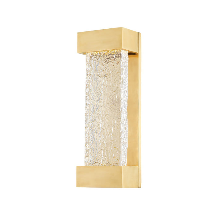 Hudson Valley 5415-AGB LED Wall Sconce, Aged Brass