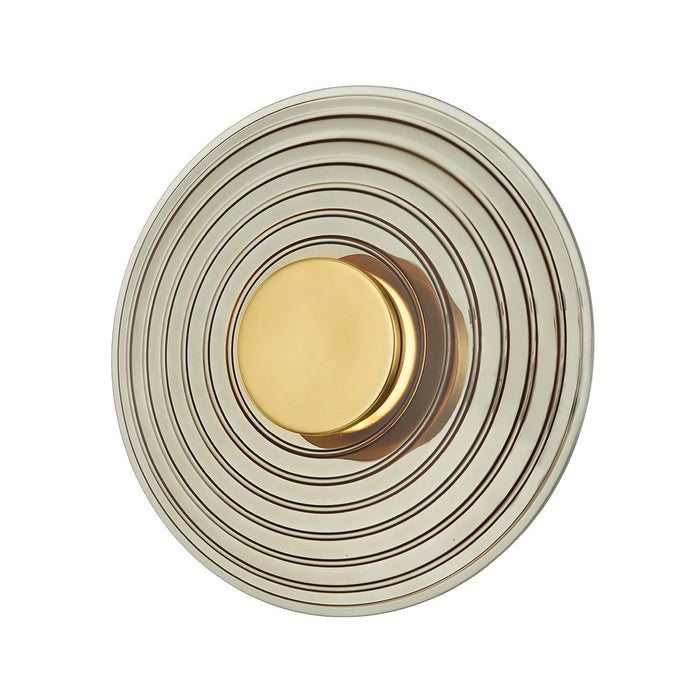 Hudson Valley PI1892101-AGB LED Wall Sconce, Aged Brass