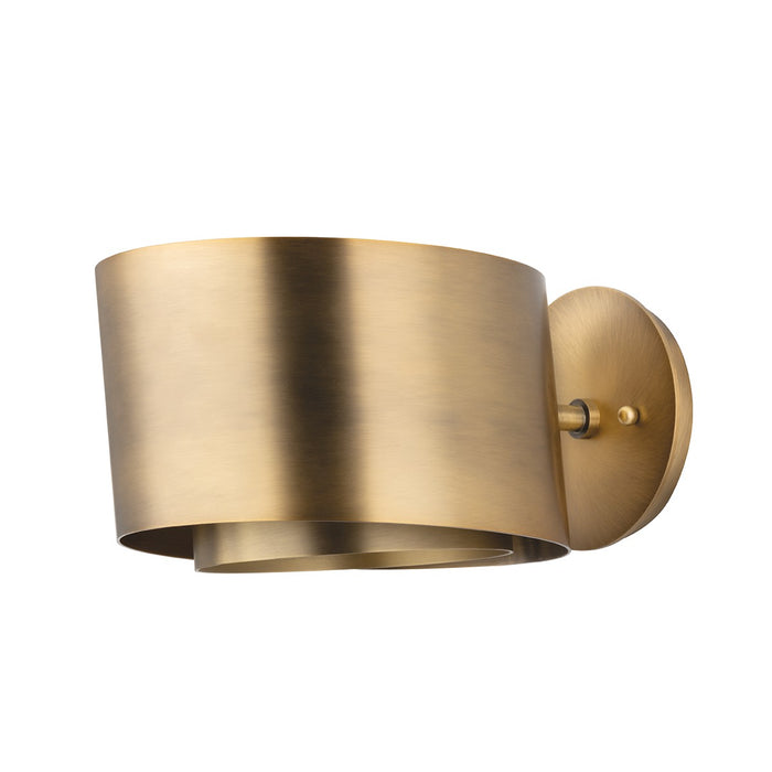 Troy Lighting B4406-PBR One Light Wall Sconce, Patina Brass