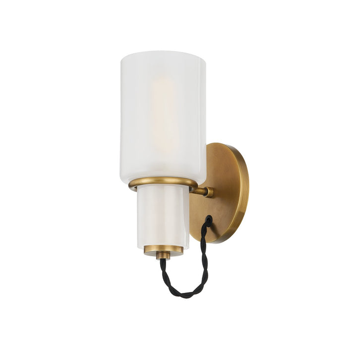 Troy Lighting B4809-PBR One Light Wall Sconce, Patina Brass