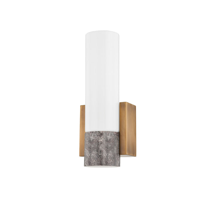 Troy Lighting B5012-PBR One Light Wall Sconce, Patina Brass