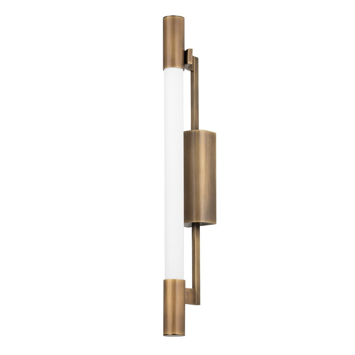 Troy Lighting B7124-PBR LED Wall Sconce, Patina Brass